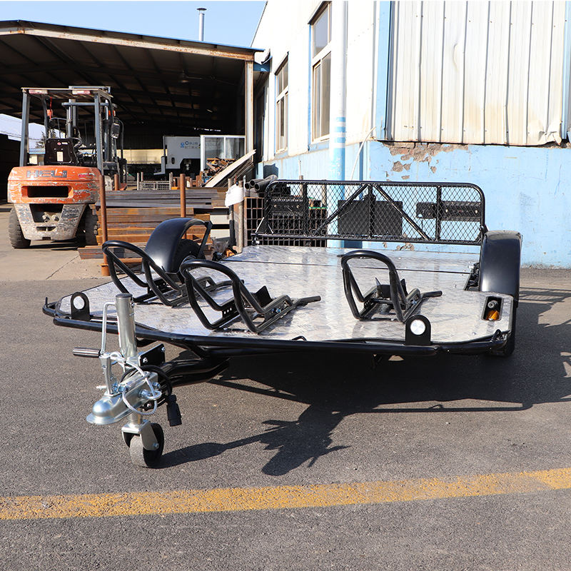 MODEL 207 Flatbed 3-Bike Motorcykel Trailer